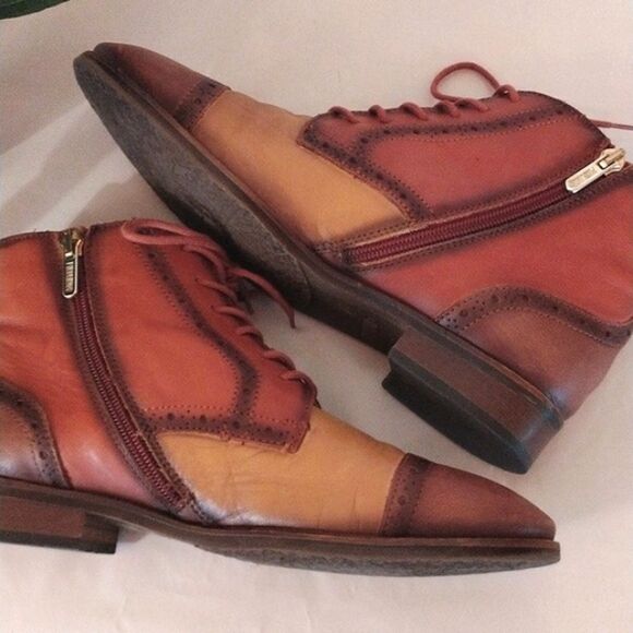 Pikolinos Cuero Royal Color- Blocked Boots - Picture 9 of 13